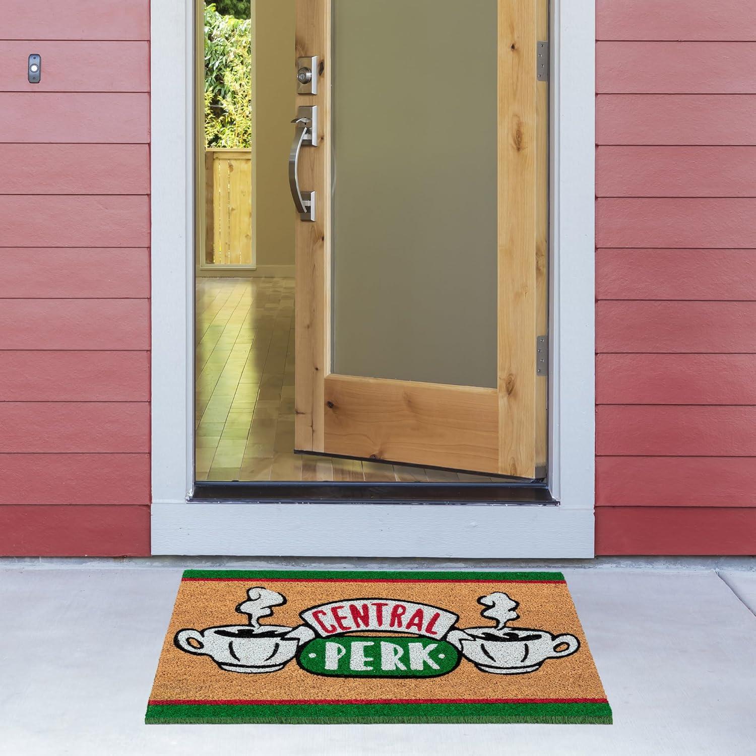 image:imageGertmenian Bluey Coir Doormat 2x3 Welcome Mat 2Pack Ideal for High Traffic Areas in Front Door Garage Entryway HiBluey Patch 80072Friends Central PerkWelcome