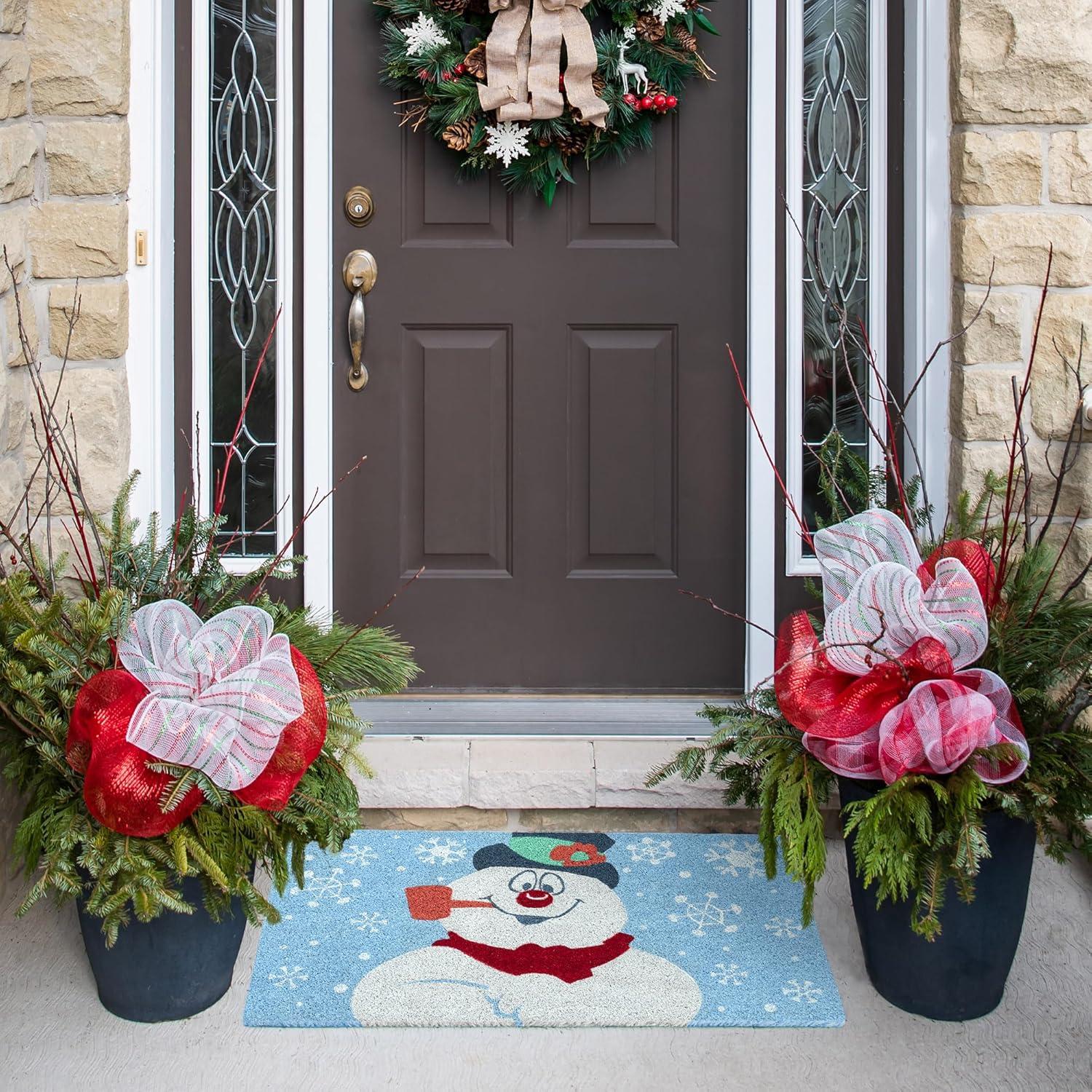 image:imageGertmenian Bluey Coir Doormat 2x3 Welcome Mat 2Pack Ideal for High Traffic Areas in Front Door Garage Entryway HiBluey Patch 80072Frosty BlueCelebrate