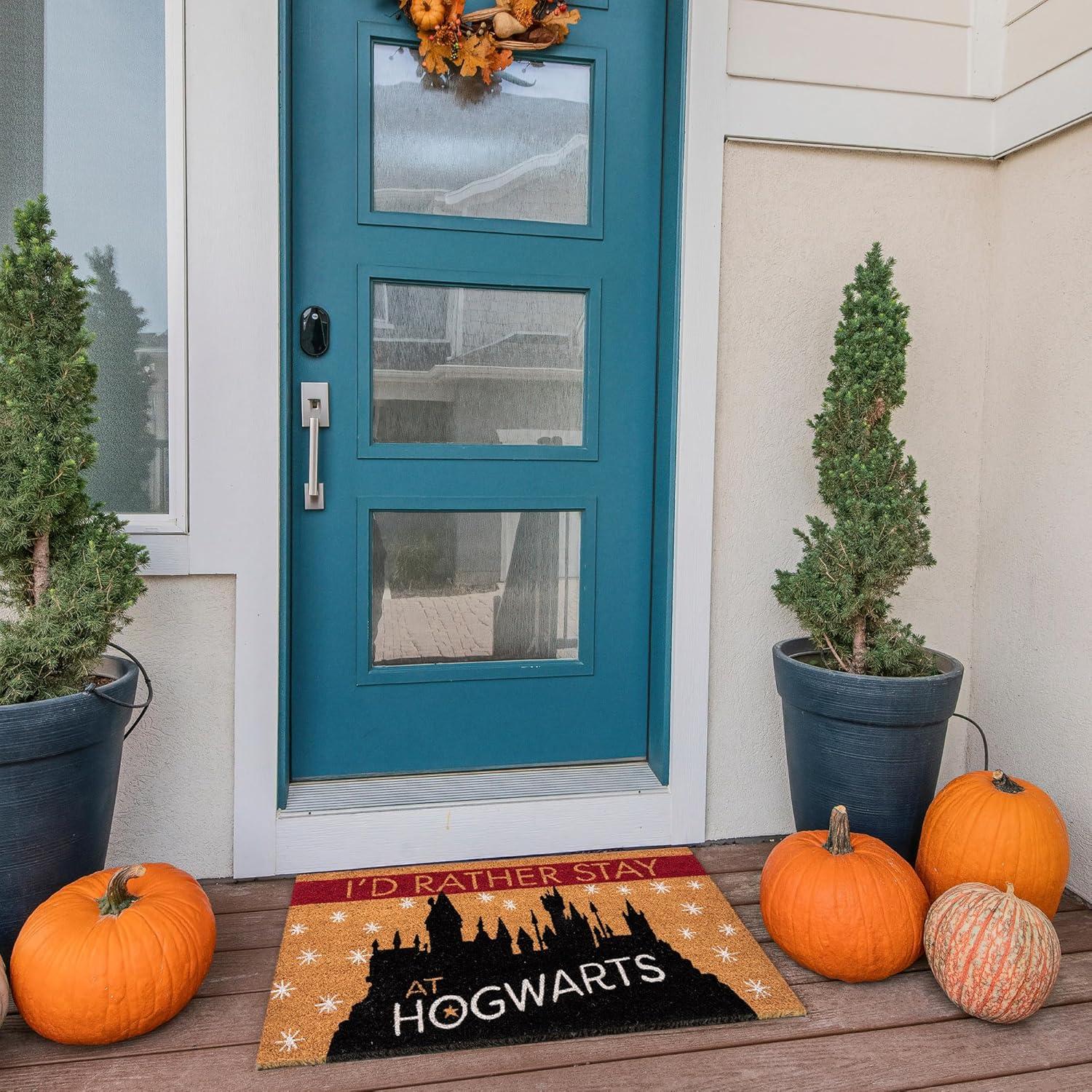 image:imageGertmenian Bluey Coir Doormat 2x3 Welcome Mat 2Pack Ideal for High Traffic Areas in Front Door Garage Entryway HiBluey Patch 80072Harry Potter HogwartsWitches