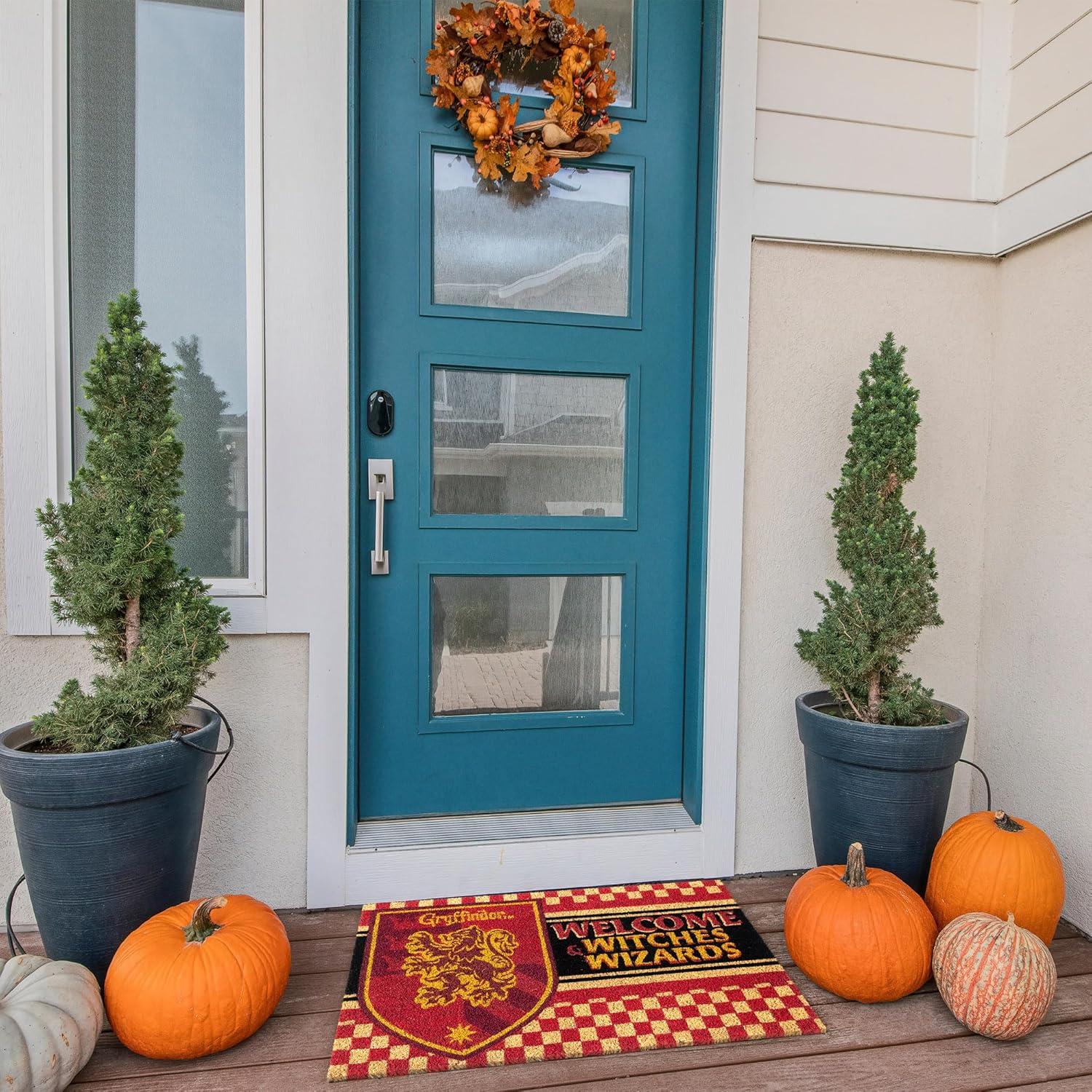 image:imageGertmenian Bluey Coir Doormat 2x3 Welcome Mat 2Pack Ideal for High Traffic Areas in Front Door Garage Entryway HiBluey Patch 80072Harry Potter HogwartsWitches