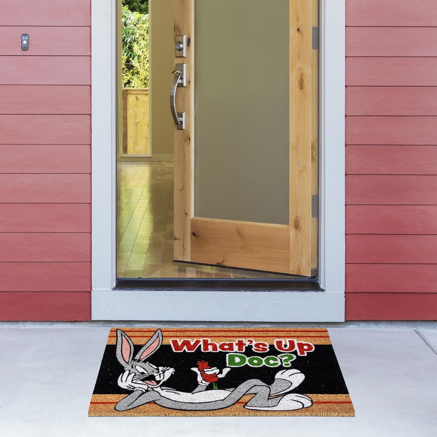 image:imageGertmenian Bluey Coir Doormat 2x3 Welcome Mat 2Pack Ideal for High Traffic Areas in Front Door Garage Entryway HiBluey Patch 80072Looney Tunes DocFolks