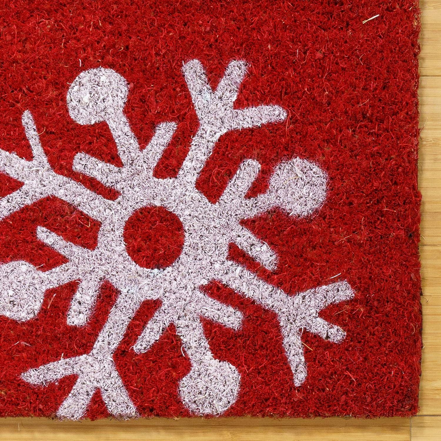 image:imageGertmenian Bluey Coir Doormat 2x3 Welcome Mat 2Pack Ideal for High Traffic Areas in Front Door Garage Entryway HiBluey Patch 80072Mickey Happy HolidaysSnowflakes