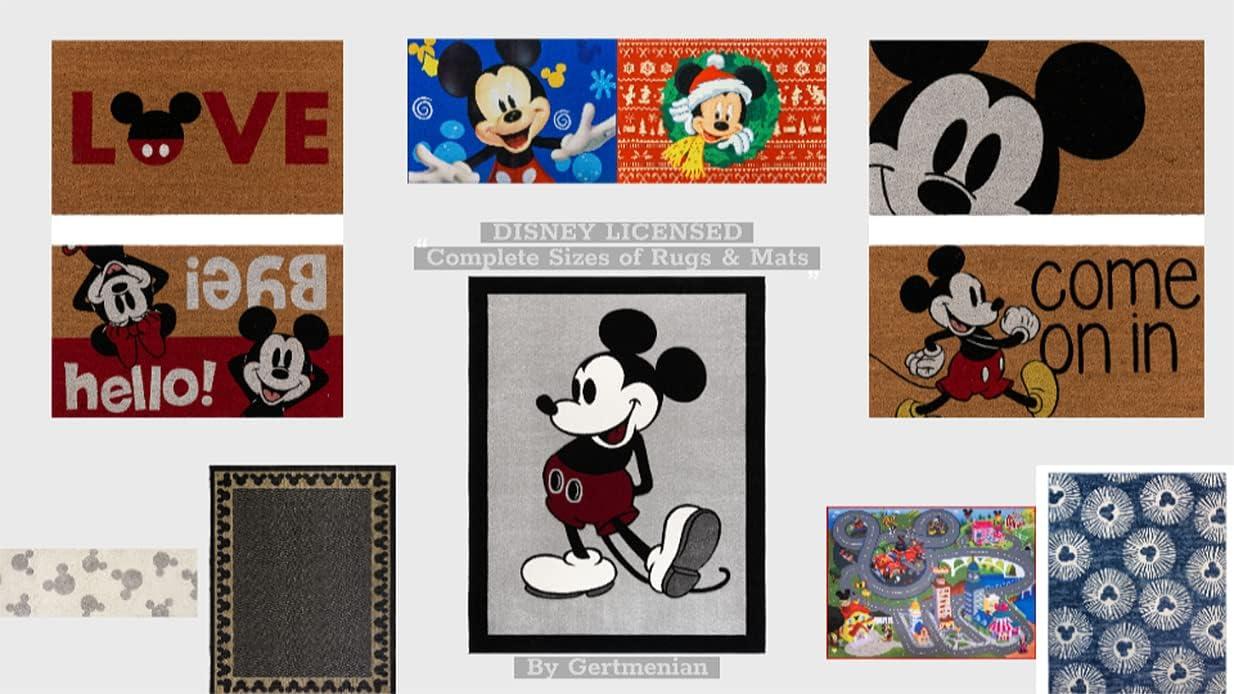 image:imageGertmenian Bluey Coir Doormat 2x3 Welcome Mat 2Pack Ideal for High Traffic Areas in Front Door Garage Entryway HiBluey Patch 80072Minnie BienvenidosHola