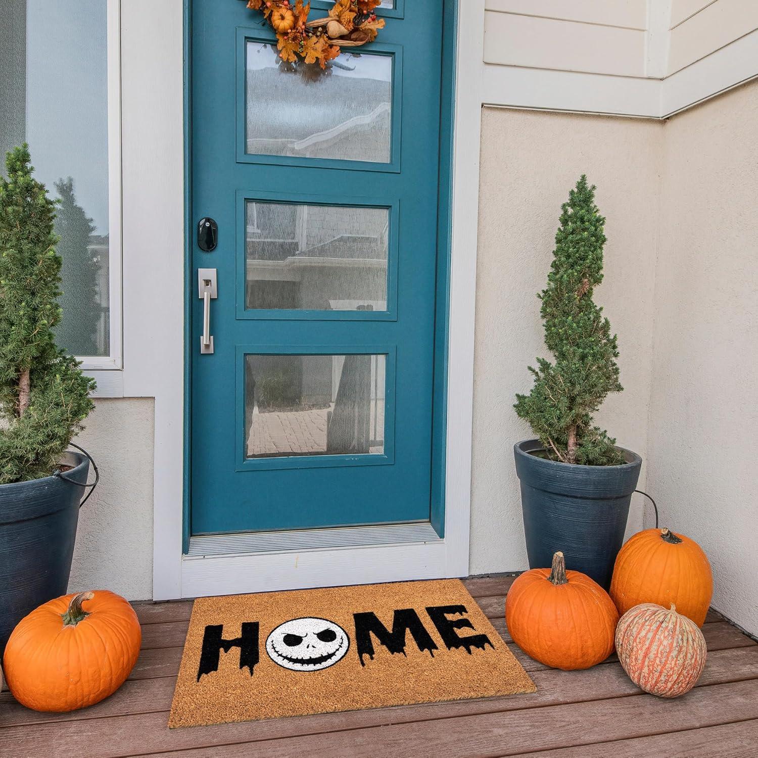 image:imageGertmenian Bluey Coir Doormat 2x3 Welcome Mat 2Pack Ideal for High Traffic Areas in Front Door Garage Entryway HiBluey Patch 80072Nightmare Before Christmas HomeJack Skellington