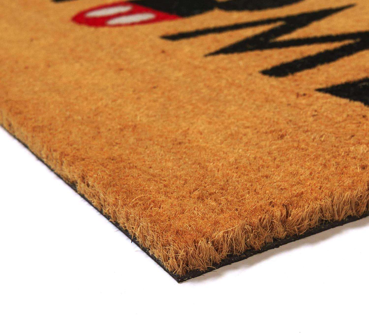 image:imageGertmenian Bluey Coir Doormat 2x3 Welcome Mat 2Pack Ideal for High Traffic Areas in Front Door Garage Entryway HiBluey Patch 80072Retro Mickey FaceCome on in