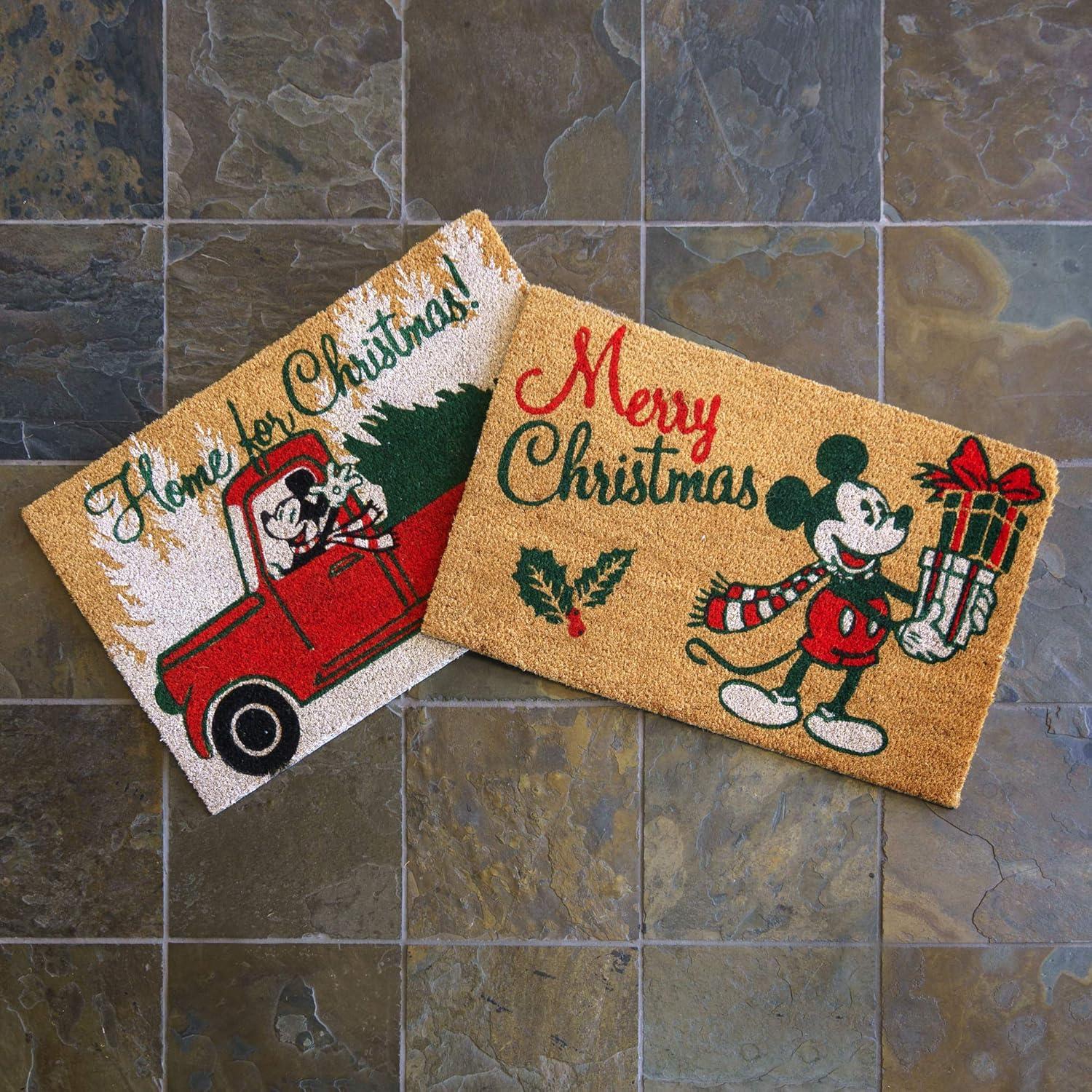 image:imageGertmenian Bluey Coir Doormat 2x3 Welcome Mat 2Pack Ideal for High Traffic Areas in Front Door Garage Entryway HiBluey Patch 80072Retro Mickey Home for ChristmasMerry Christmas
