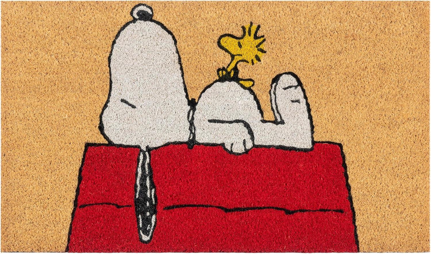 image:imageGertmenian Bluey Coir Doormat 2x3 Welcome Mat 2Pack Ideal for High Traffic Areas in Front Door Garage Entryway HiBluey Patch 80072Snoopy HousePeanuts Patch