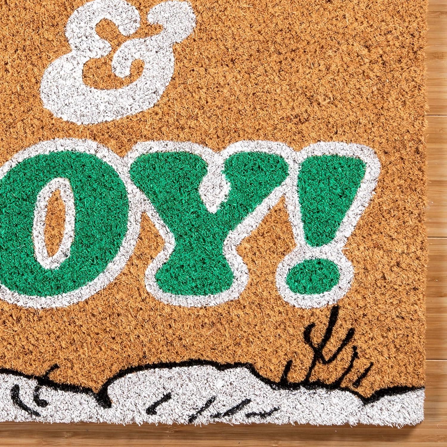 image:imageGertmenian Bluey Coir Doormat 2x3 Welcome Mat 2Pack Ideal for High Traffic Areas in Front Door Garage Entryway HiBluey Patch 80072Snoopy Peace Joy