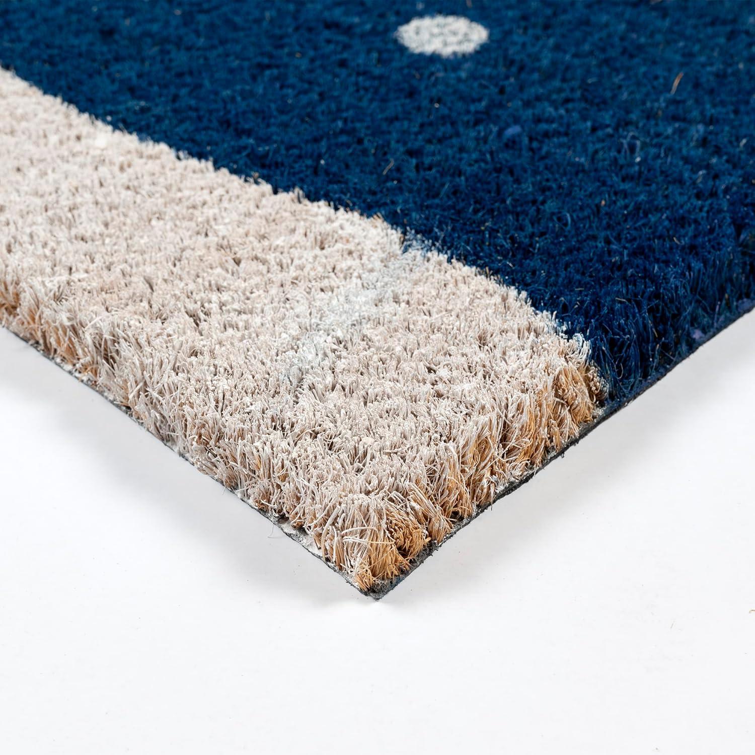 image:imageGertmenian Bluey Coir Doormat 2x3 Welcome Mat 2Pack Ideal for High Traffic Areas in Front Door Garage Entryway HiBluey Patch 80072Snoopy SnowflakesDog House Lights