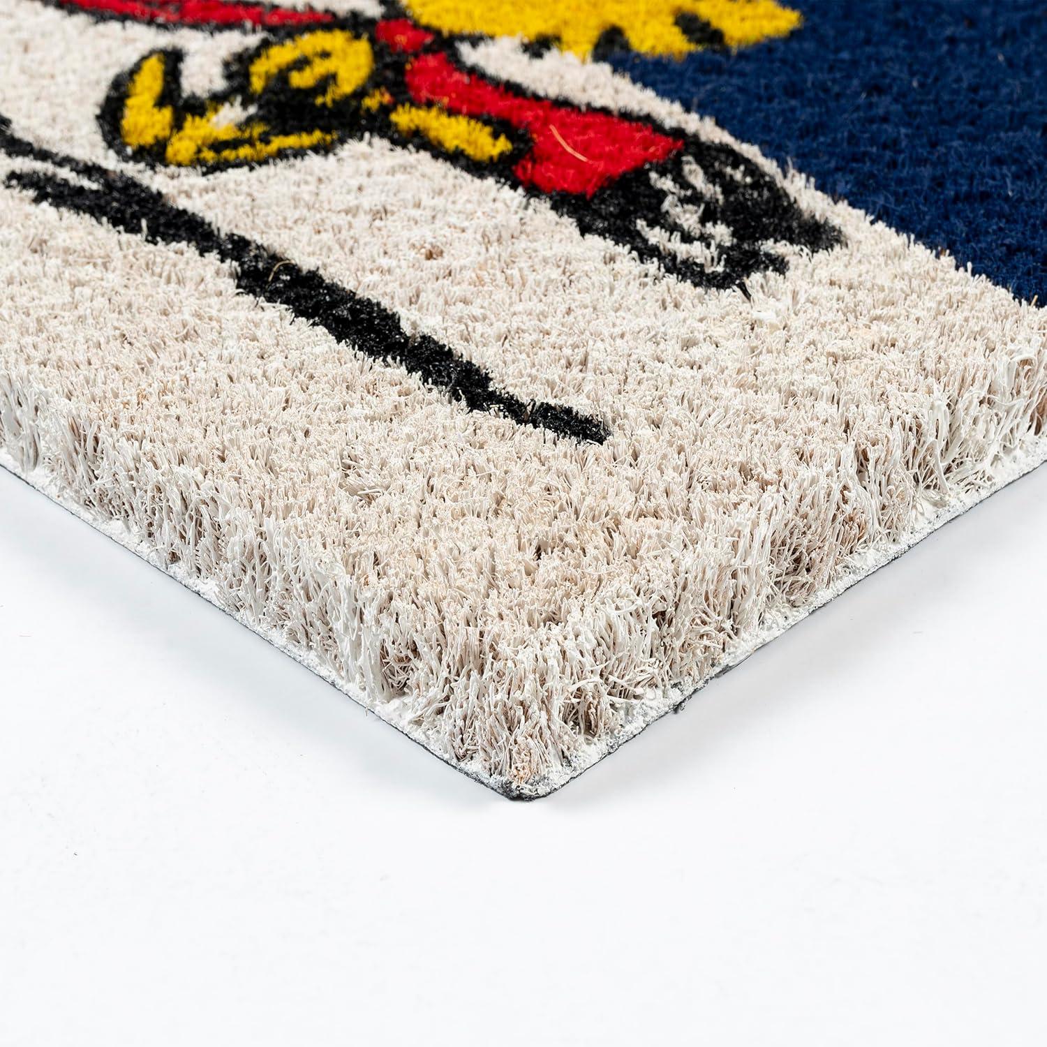 image:imageGertmenian Bluey Coir Doormat 2x3 Welcome Mat 2Pack Ideal for High Traffic Areas in Front Door Garage Entryway HiBluey Patch 80072Snoopy SnowflakesDog House Lights