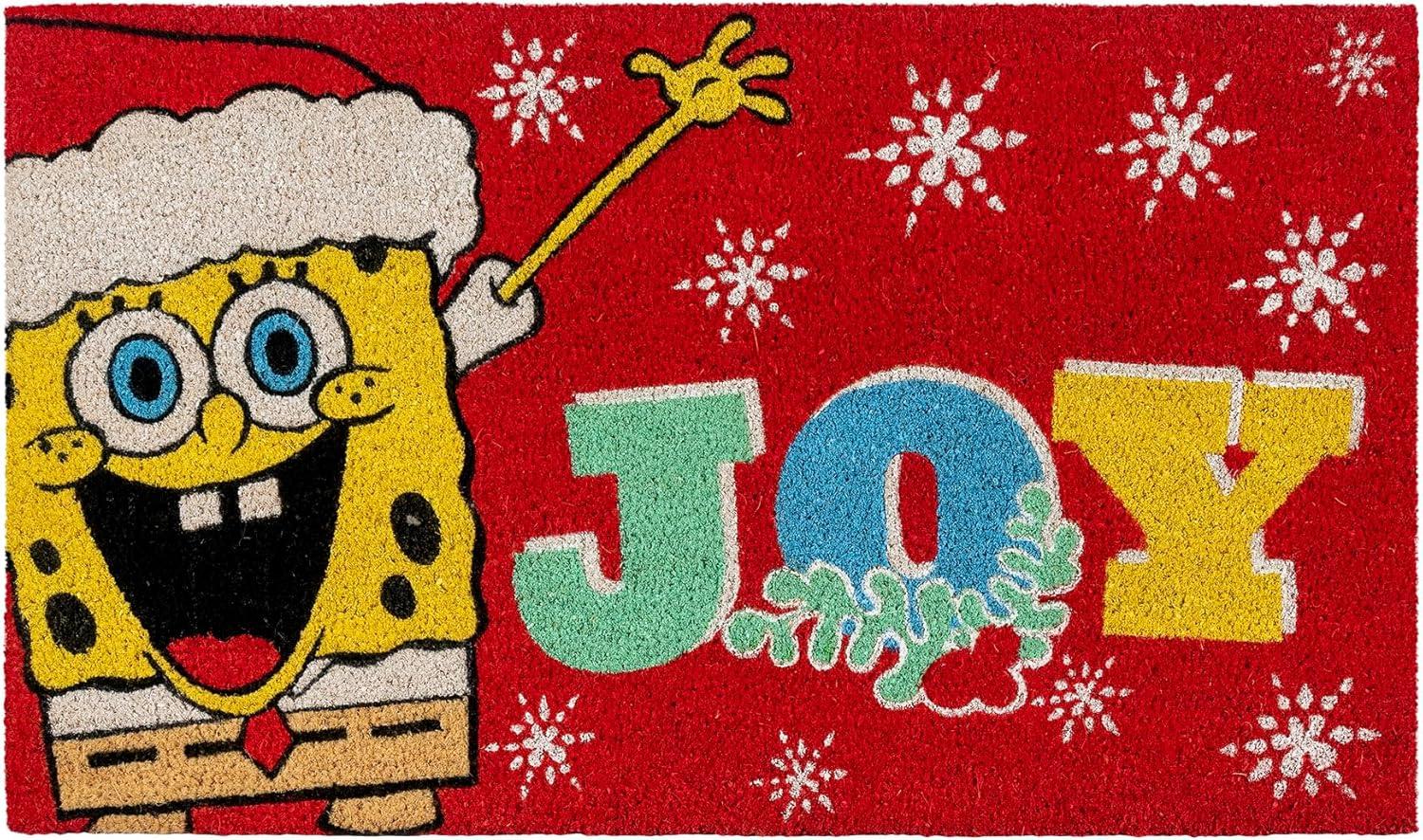image:imageGertmenian Bluey Coir Doormat 2x3 Welcome Mat 2Pack Ideal for High Traffic Areas in Front Door Garage Entryway HiBluey Patch 80072Spongebob SantaHo Ho Ho