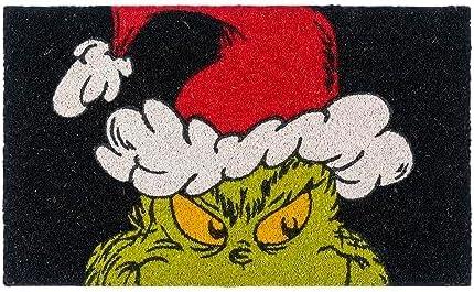 image:imageGertmenian Bluey Coir Doormat 2x3 Welcome Mat 2Pack Ideal for High Traffic Areas in Front Door Garage Entryway HiBluey Patch 80072The Grinch Ho Ho HoSanta