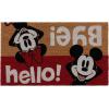 Gertmenian Bluey Coir Doormat – 2×3 Welcome Mat (2-Pack), Ideal for High Traffic Areas in Front Door, Garage, Entryway – Hi/Bluey Patch, 80072(Mickey & Minnie Love/Hello)