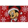 Gertmenian Bluey Coir Doormat – 2×3 Welcome Mat (2-Pack), Ideal for High Traffic Areas in Front Door, Garage, Entryway – Hi/Bluey Patch, 80072(Mickey Happy Holidays/Snowflakes)