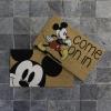 Gertmenian Bluey Coir Doormat – 2×3 Welcome Mat (2-Pack), Ideal for High Traffic Areas in Front Door, Garage, Entryway – Hi/Bluey Patch, 80072(Retro Mickey Face/Come on in)