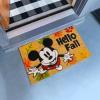 Gertmenian Bluey Coir Doormat – 2×3 Welcome Mat (2-Pack), Ideal for High Traffic Areas in Front Door, Garage, Entryway – Hi/Bluey Patch, 80072(Retro Mickey Hello Fall/Plaid)