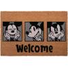 Gertmenian Bluey Coir Doormat – 2×3 Welcome Mat (2-Pack), Ideal for High Traffic Areas in Front Door, Garage, Entryway – Hi/Bluey Patch, 80072(Retro Mickey Home/Welcome)