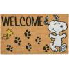 Gertmenian Bluey Coir Doormat – 2×3 Welcome Mat (2-Pack), Ideal for High Traffic Areas in Front Door, Garage, Entryway – Hi/Bluey Patch, 80072(Snoopy Hello/Welcome)