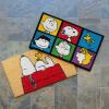 Gertmenian Bluey Coir Doormat – 2×3 Welcome Mat (2-Pack), Ideal for High Traffic Areas in Front Door, Garage, Entryway – Hi/Bluey Patch, 80072(Snoopy House/Peanuts Patch)