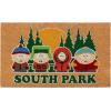Gertmenian Bluey Coir Doormat – 2×3 Welcome Mat (2-Pack), Ideal for High Traffic Areas in Front Door, Garage, Entryway – Hi/Bluey Patch, 80072(South Park Gang/Blocks)