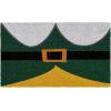 Gertmenian Bluey Coir Doormat – 2×3 Welcome Mat (2-Pack), Ideal for High Traffic Areas in Front Door, Garage, Entryway – Hi/Bluey Patch, 80072(The Elf Omg/Costume)