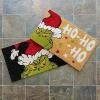 Gertmenian Bluey Coir Doormat – 2×3 Welcome Mat (2-Pack), Ideal for High Traffic Areas in Front Door, Garage, Entryway – Hi/Bluey Patch, 80072(The Grinch Ho Ho Ho/Santa)