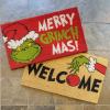 Gertmenian Bluey Coir Doormat – 2×3 Welcome Mat (2-Pack), Ideal for High Traffic Areas in Front Door, Garage, Entryway – Hi/Bluey Patch, 80072(The Grinch Welcome/Merry Grinchmas)