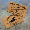 Gertmenian Bluey Coir Doormat – 2×3 Welcome Mat (2-Pack), Ideal for High Traffic Areas in Front Door, Garage, Entryway – Hi/Bluey Patch, 80072(Yellowstone Arrow/Horse)