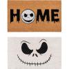 Gertmenian Bluey Coir Doormat – 2×3 Welcome Mat (2-Pack), Ideal for High Traffic Areas in Front Door, Garage, Entryway – Hi/Bluey Patch, 80072(Nightmare Before Christmas Home/Jack Skellington)