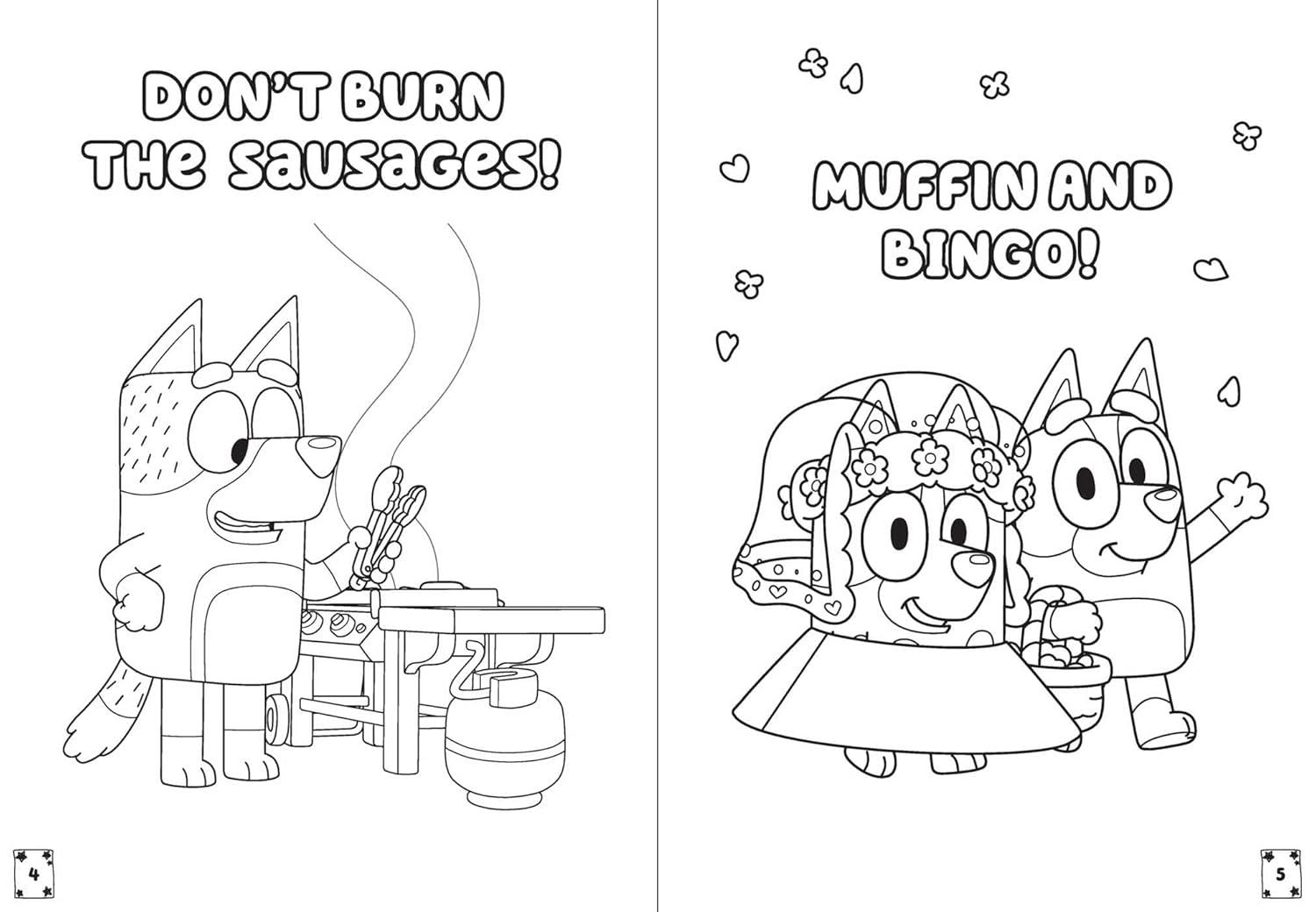 image:imageBluey Muffins World Color amp Activity with Crayons