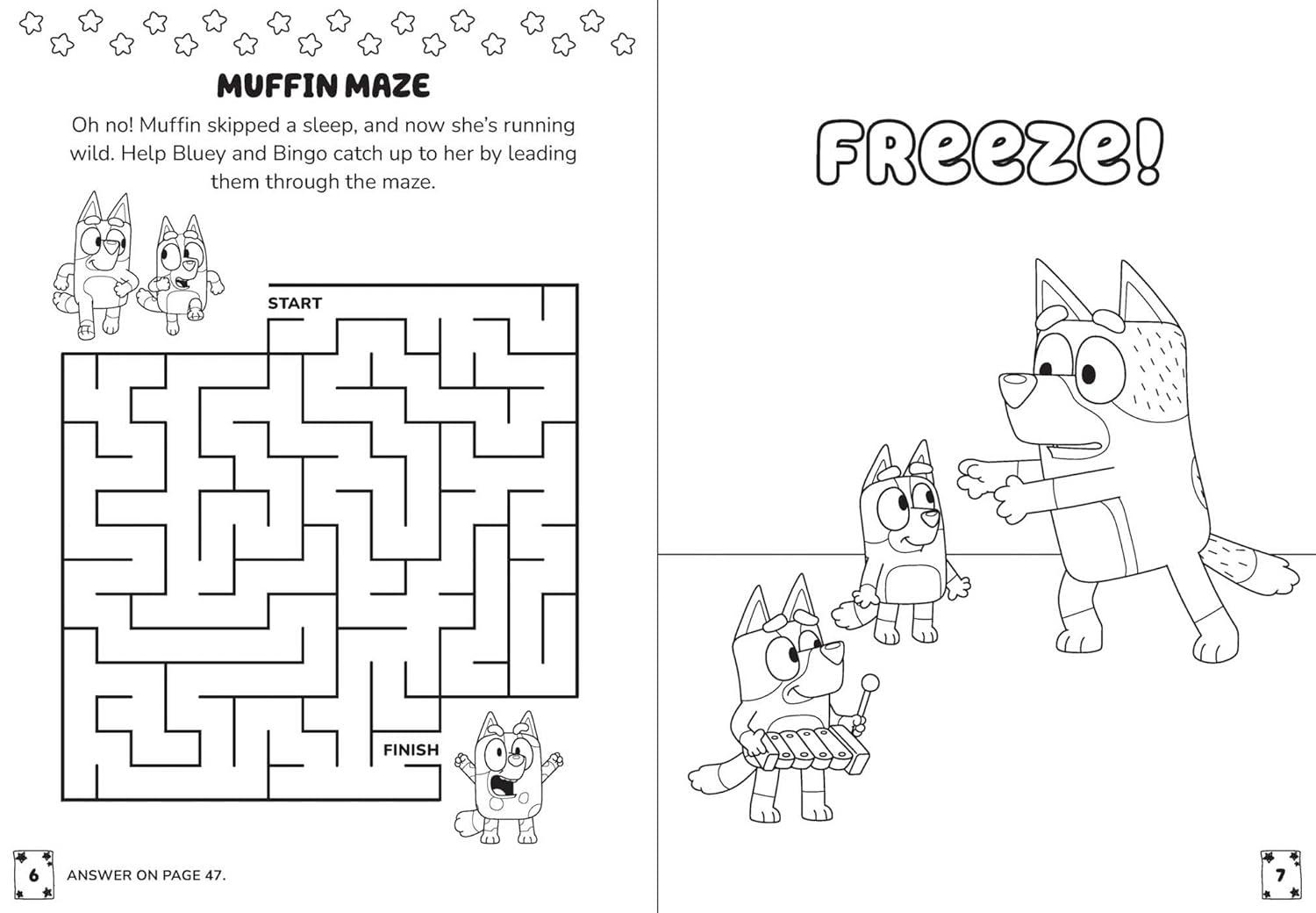 image:imageBluey Muffins World Color amp Activity with Crayons