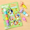 Bluey: Family Games: Coloring & Activity with Stackable Markers