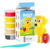 HEY CLAY Bluey & Friends – Air-Drying Clay for Kids – Arts and Crafts Creative Modeling Clay Kit Children Ages 4-8 (Bluey)(Lucky)