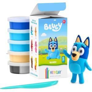HEY CLAY Bluey & Friends – Air-Drying Clay for Kids – Arts and Crafts Creative Modeling Clay Kit Children Ages 4-8 (Bluey)(Bluey)