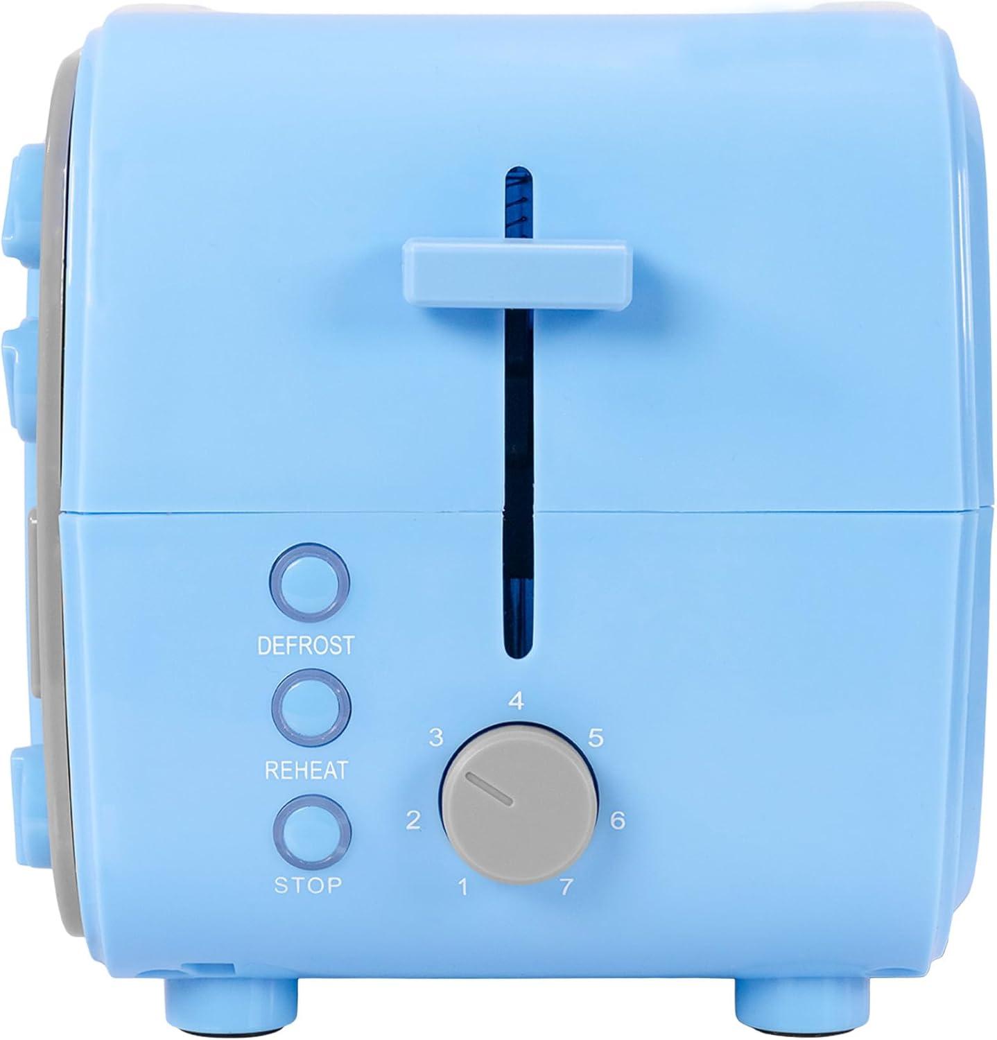image:imageUncanny Brands Bluey Retro TV Toaster with Light Up Frame Two Slice Model with Bluey Toast Design Themed Kitchen ApplianceBob Ross