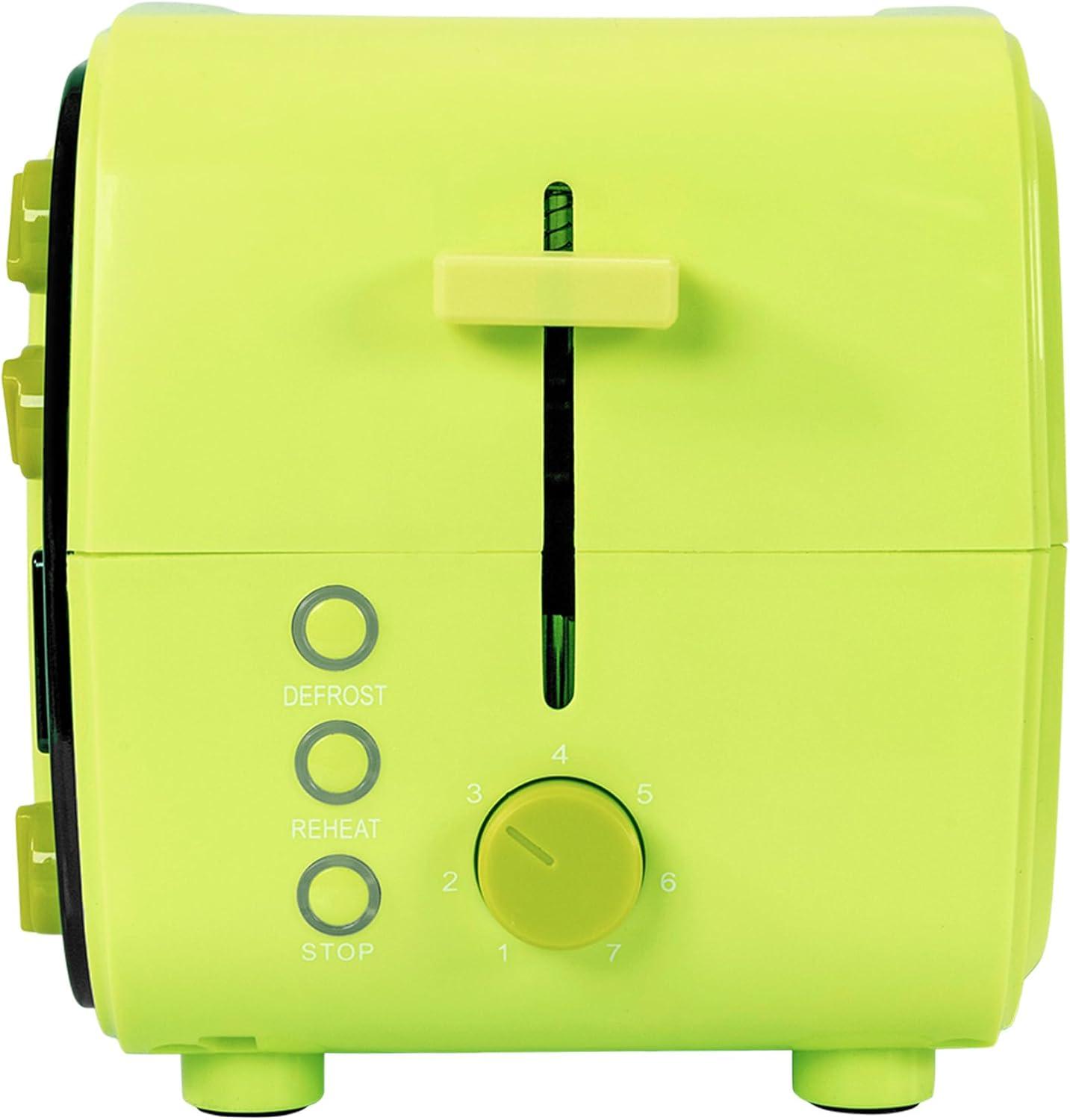 image:imageUncanny Brands Bluey Retro TV Toaster with Light Up Frame Two Slice Model with Bluey Toast Design Themed Kitchen ApplianceShrek