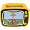 Uncanny Brands Bluey Retro TV Toaster with Light Up Frame, Two Slice Model with Bluey Toast Design, Themed Kitchen Appliance(Peanuts)