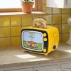 Uncanny Brands Bluey Retro TV Toaster with Light Up Frame, Two Slice Model with Bluey Toast Design, Themed Kitchen Appliance(Peanuts)