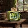 Uncanny Brands Bluey Retro TV Toaster with Light Up Frame, Two Slice Model with Bluey Toast Design, Themed Kitchen Appliance(Shrek)