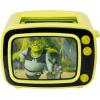 Uncanny Brands Bluey Retro TV Toaster with Light Up Frame, Two Slice Model with Bluey Toast Design, Themed Kitchen Appliance(Shrek)
