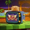 Uncanny Brands Bluey Retro TV Toaster with Light Up Frame, Two Slice Model with Bluey Toast Design, Themed Kitchen Appliance(Sonic The Hedgehog)