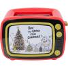 Uncanny Brands Bluey Retro TV Toaster with Light Up Frame, Two Slice Model with Bluey Toast Design, Themed Kitchen Appliance(The Grinch)