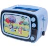 Uncanny Brands Bluey Retro TV Toaster with Light Up Frame, Two Slice Model with Bluey Toast Design, Themed Kitchen Appliance(Bluey)