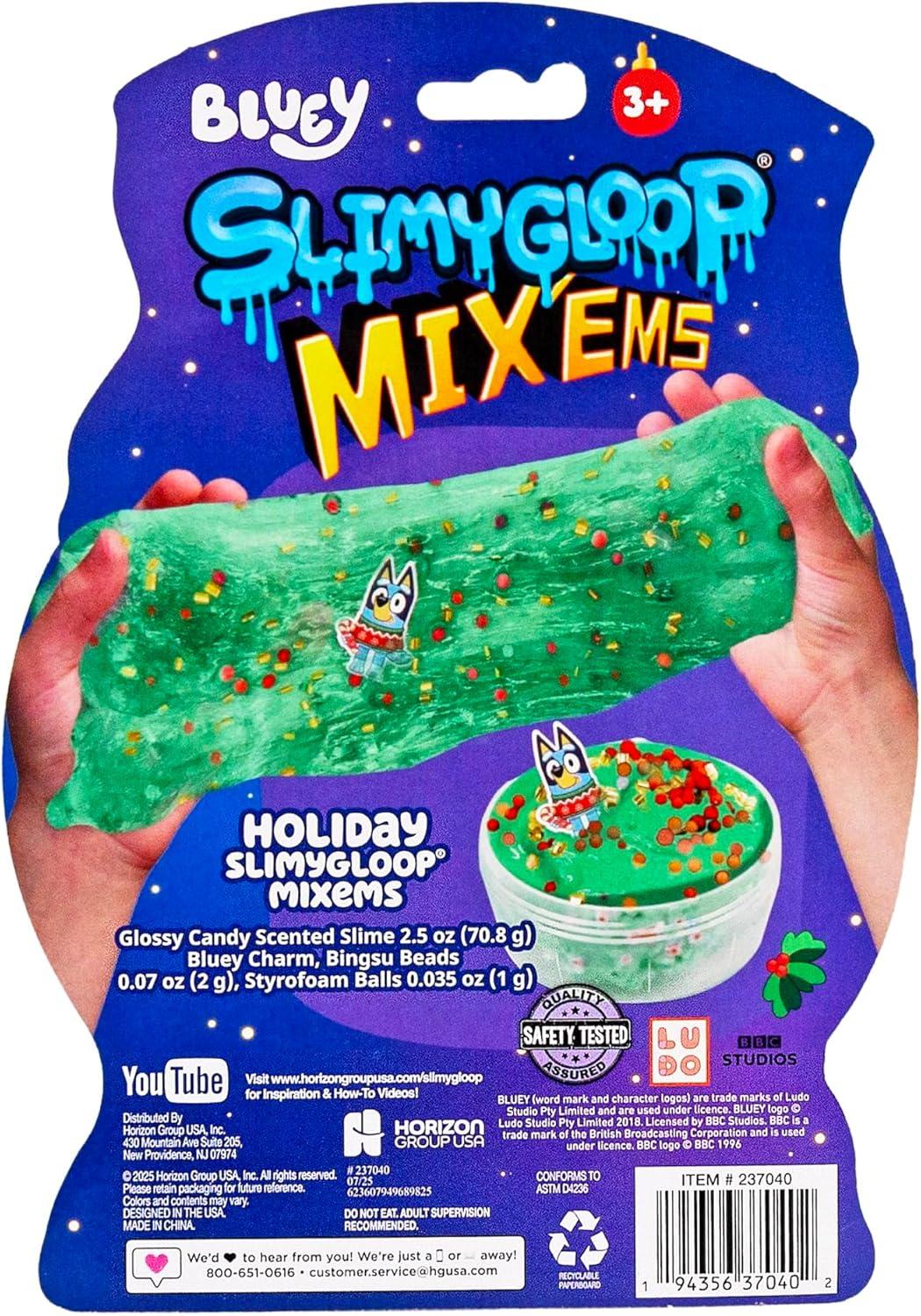 image:imageBluey SLIMYGLOOP MixEMS Muffin Cloud Slime MarshmallowScented Includes Glitter Foam Balls amp Collectible Muffin CharmBluey Holiday Peppermint