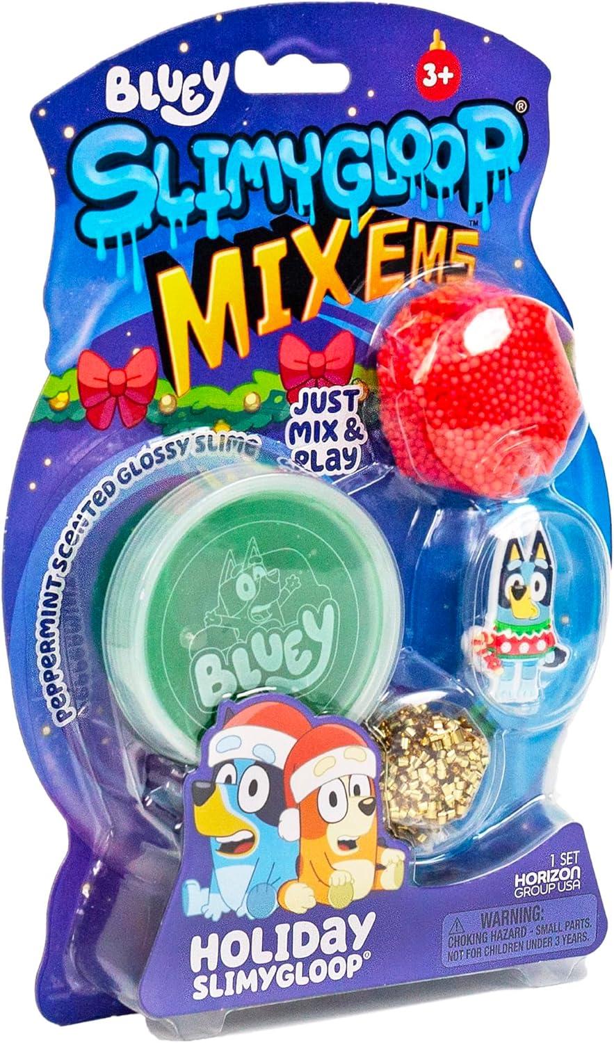 image:imageBluey SLIMYGLOOP MixEMS Muffin Cloud Slime MarshmallowScented Includes Glitter Foam Balls amp Collectible Muffin CharmBluey Holiday Peppermint
