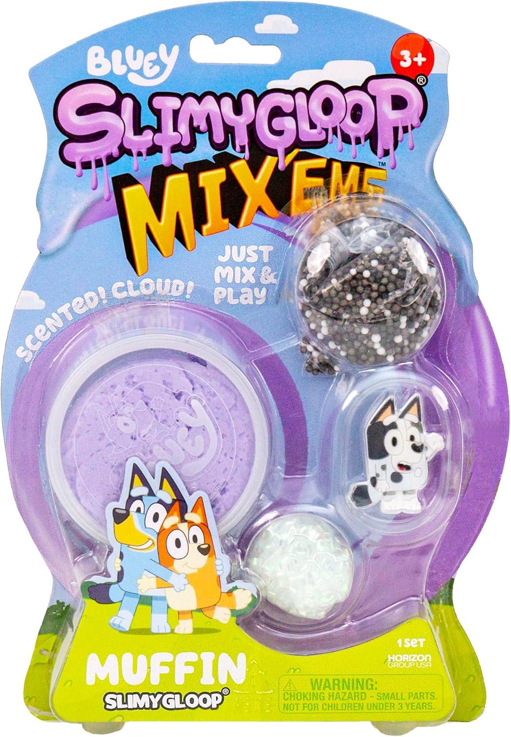 image:imageBluey SLIMYGLOOP MixEMS Muffin Cloud Slime MarshmallowScented Includes Glitter Foam Balls amp Collectible Muffin CharmBluey Muffin