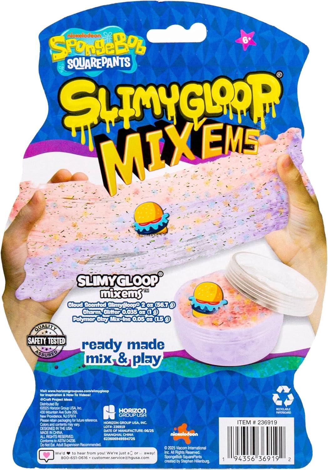 image:imageBluey SLIMYGLOOP MixEMS Muffin Cloud Slime MarshmallowScented Includes Glitter Foam Balls amp Collectible Muffin CharmSpongeBob Patrick