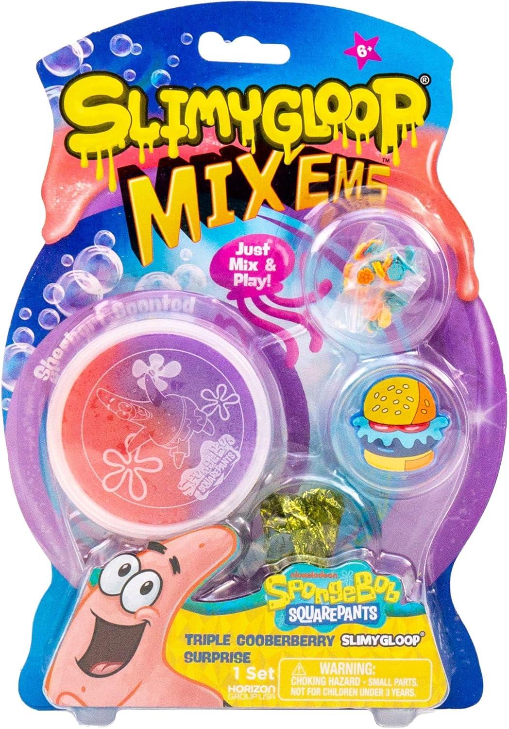 image:imageBluey SLIMYGLOOP MixEMS Muffin Cloud Slime MarshmallowScented Includes Glitter Foam Balls amp Collectible Muffin CharmSpongeBob Patrick