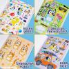 Bluey 1500+ Sticker Book, Includes Paper Letter Stickers, Bluey, Bingo, Bandit, Chilli & More, Large & Small Sizes, Great Kids Stationery
