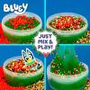 Bluey SLIMYGLOOP Mix’EMS – Muffin Cloud Slime, Marshmallow-Scented, Includes Glitter, Foam Balls & Collectible Muffin Charm(Bluey Holiday – Peppermint)